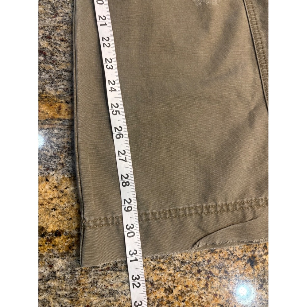 (READ) NWT Old Navy Low Rise Bootcut Cargo Pants Khaki Sz 8 Green Signature Y2K - Picture 3 of 9
